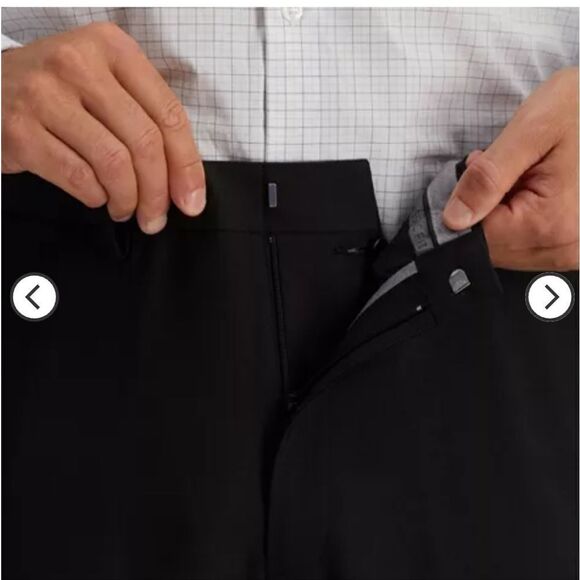  Haggar H26. Men's Premium Stretch Classic Fit. Dress Pants NWT      Size 44X30L - Picture 4 of 11